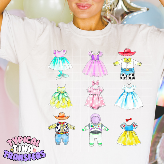 Little Ones .. Mix | DTF Screen Print | POD