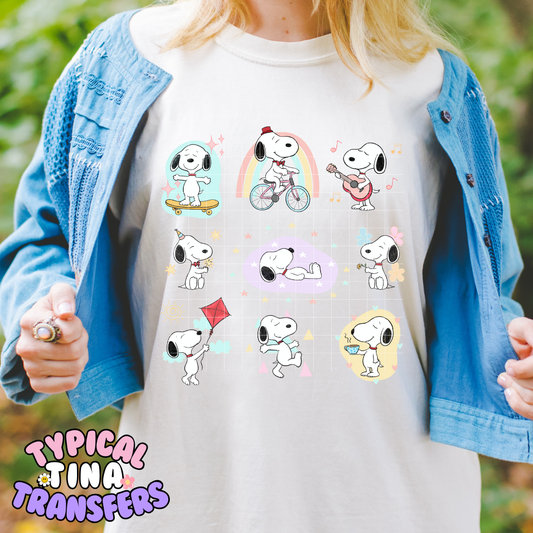 Cutest Pup Snpy | DTF Screen Print | POD