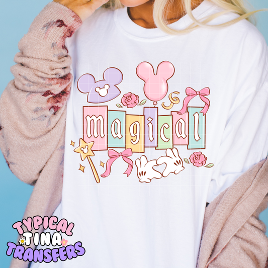 Park Magical Banner | DTF Transfer | POD