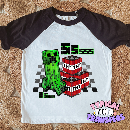 Ssss TNT | DTF Screen Print | POD