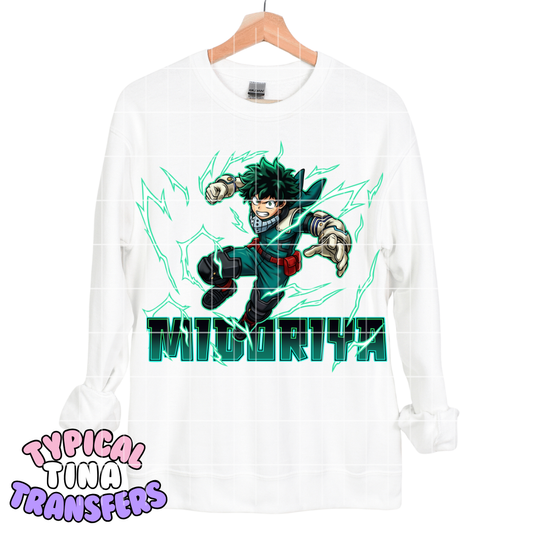 Anime Fighter - Mid | DTF Transfers | POD