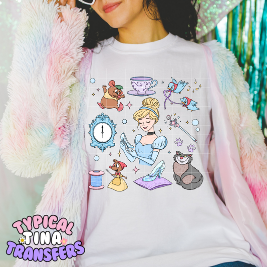 A dream .... with outline | DTF Screen Print | POD