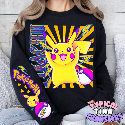 Pik - Yellow fighter | DTF Transfers | POD