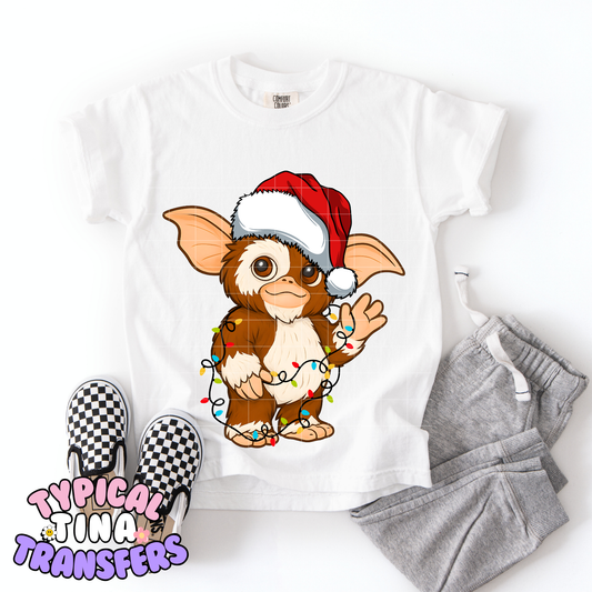 Cute holiday gremlin | DTF Transfer | POD