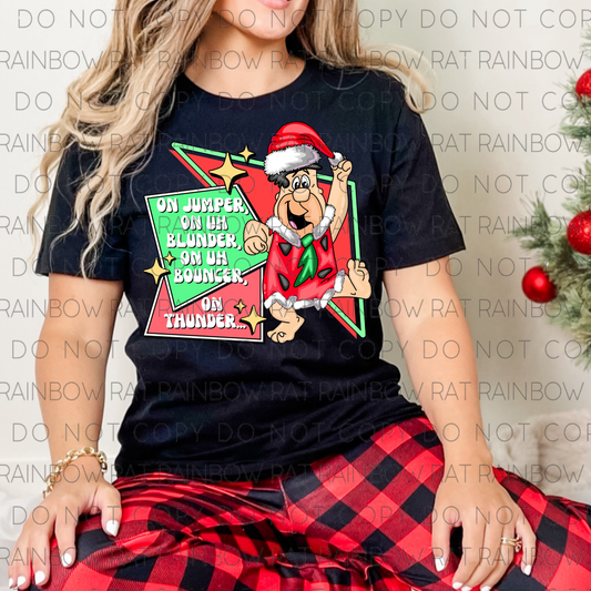 Fred Christmas Bowler | DTF Transfer | POD
