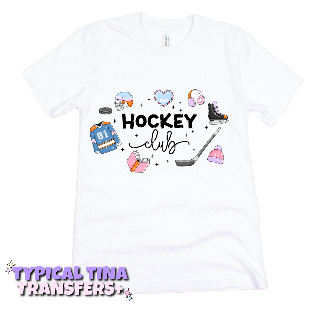 hockey club | DTF Transfers | POD