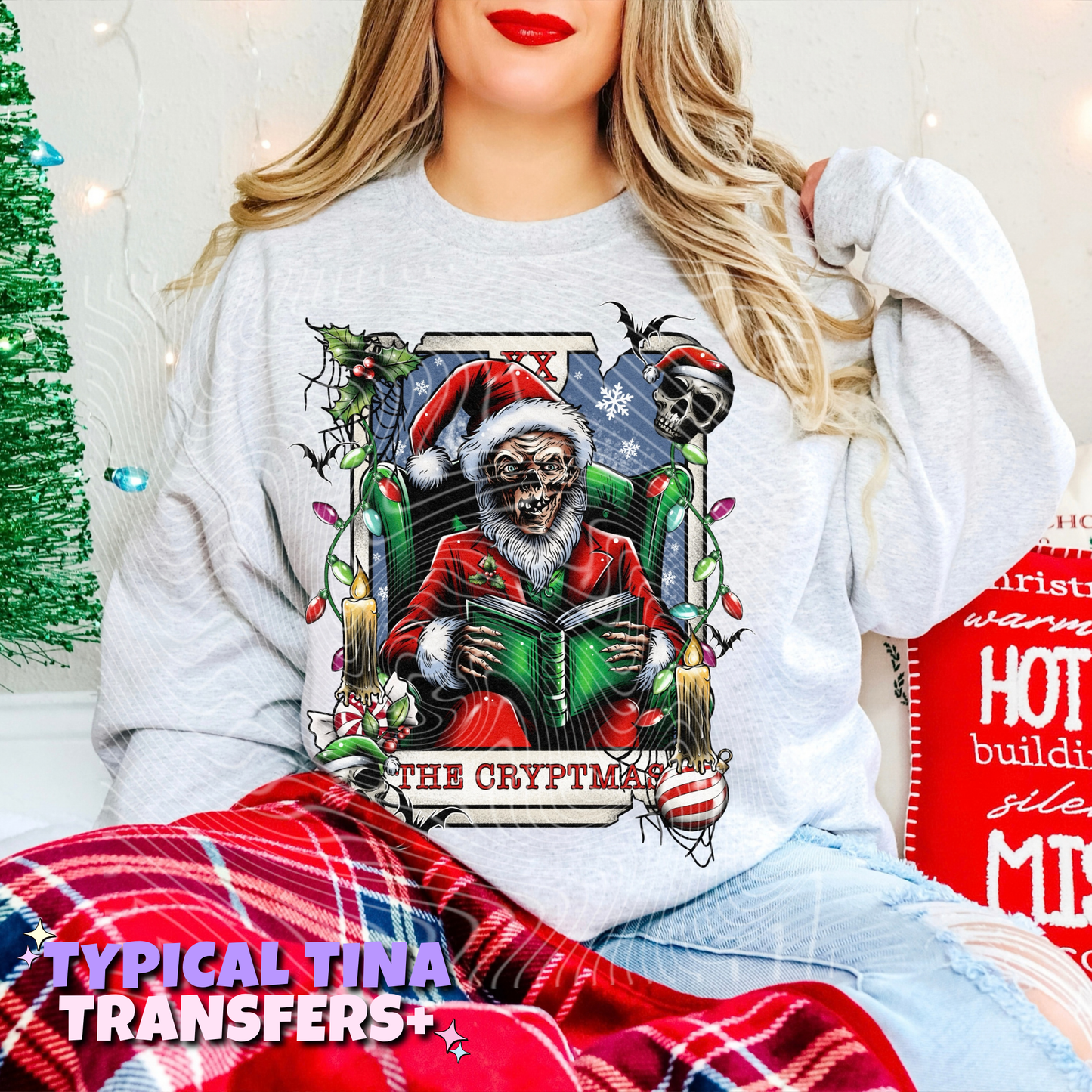 Creepy Tarot Xmas - Cryptmas | DTF Transfers | POD
