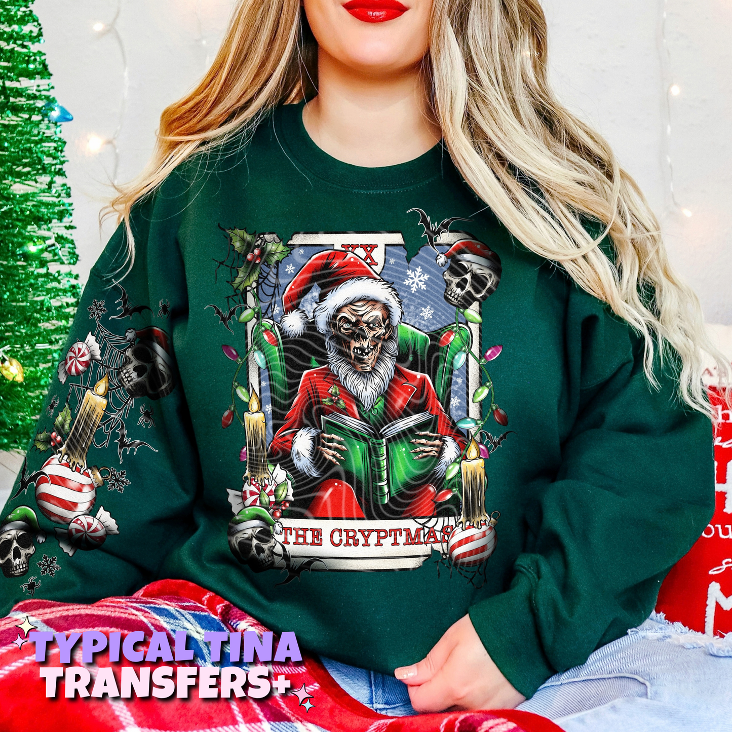 Creepy Tarot Xmas - Cryptmas | DTF Transfers | POD