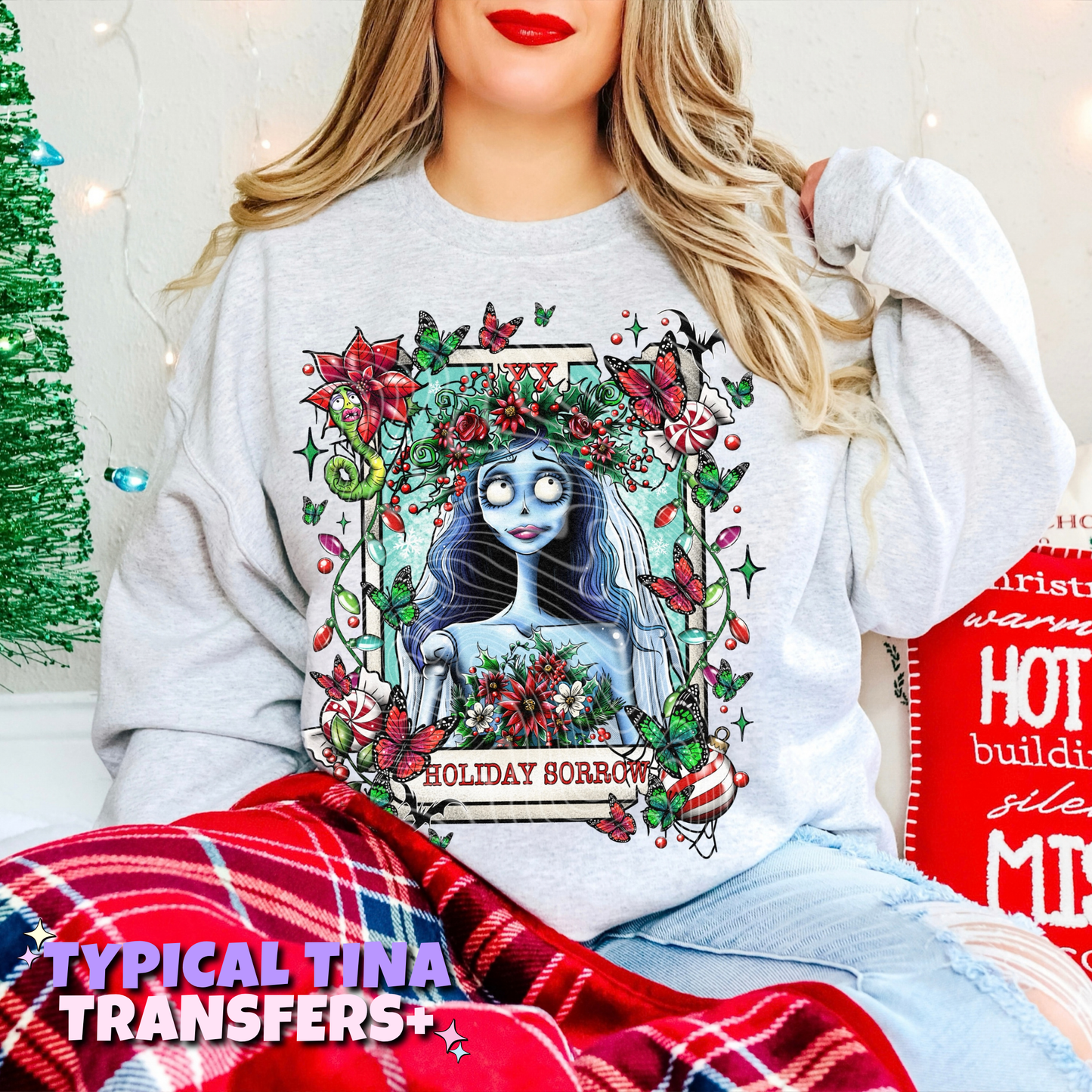 Creepy Tarot Xmas - Holiday sorrow | DTF Transfers | POD