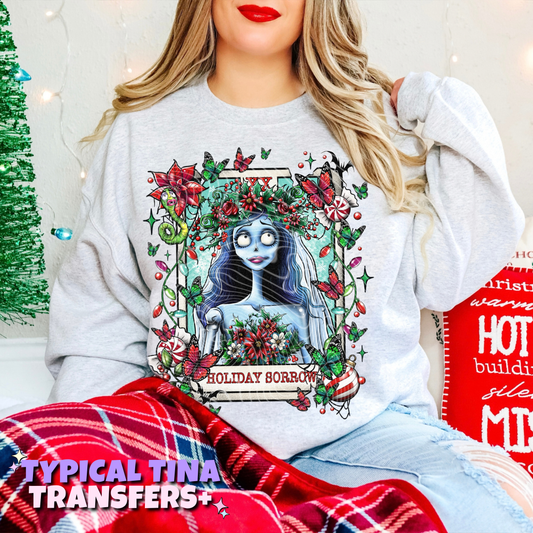 Creepy Tarot Xmas - Holiday sorrow | DTF Transfers | POD