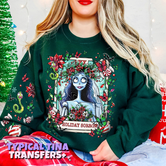 Creepy Tarot Xmas - Holiday sorrow | DTF Transfers | POD