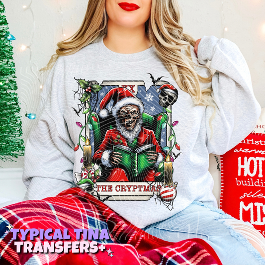 Creepy Tarot Xmas - Cryptmas | DTF Transfers | POD