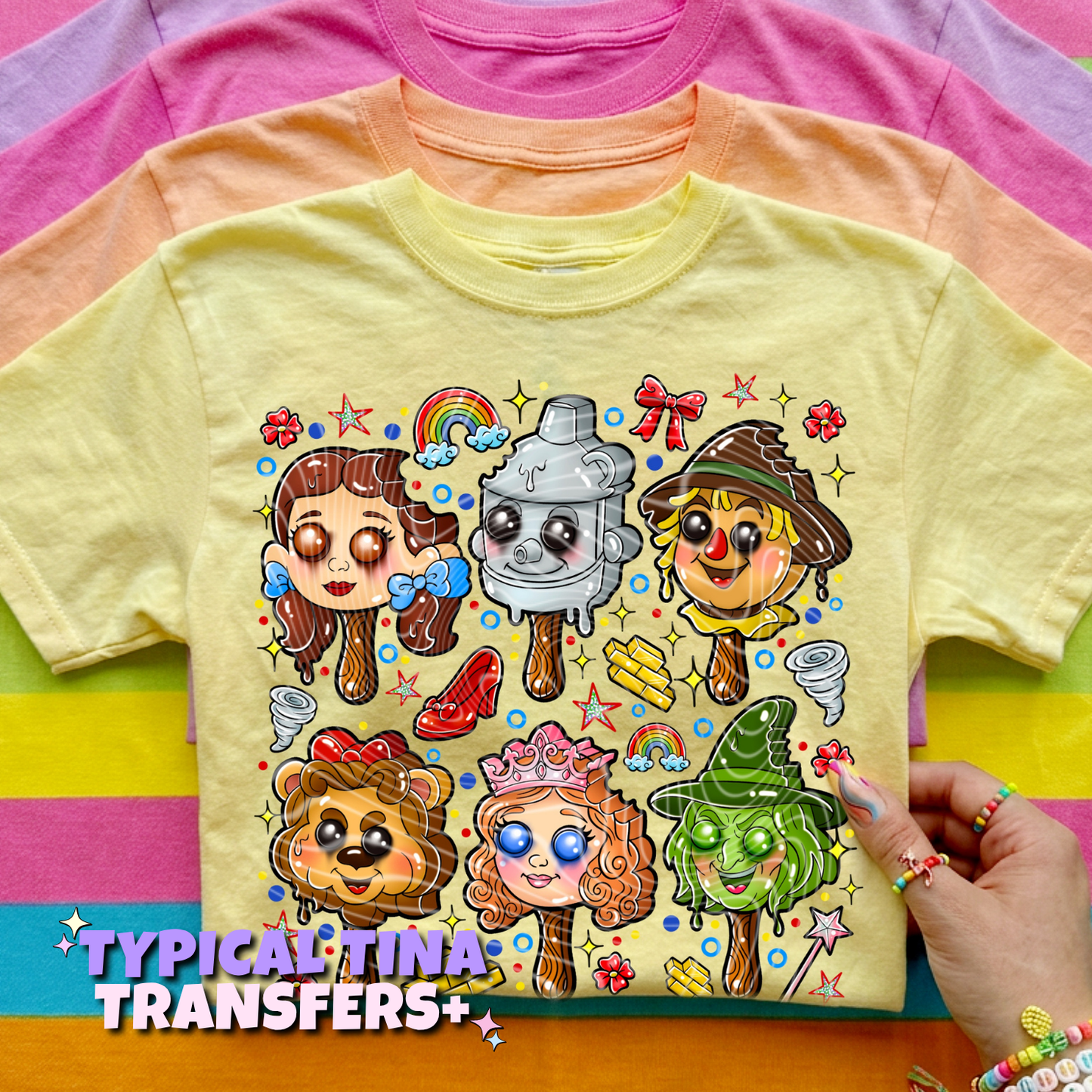 Wizard popsicles | DTF Transfers | POD