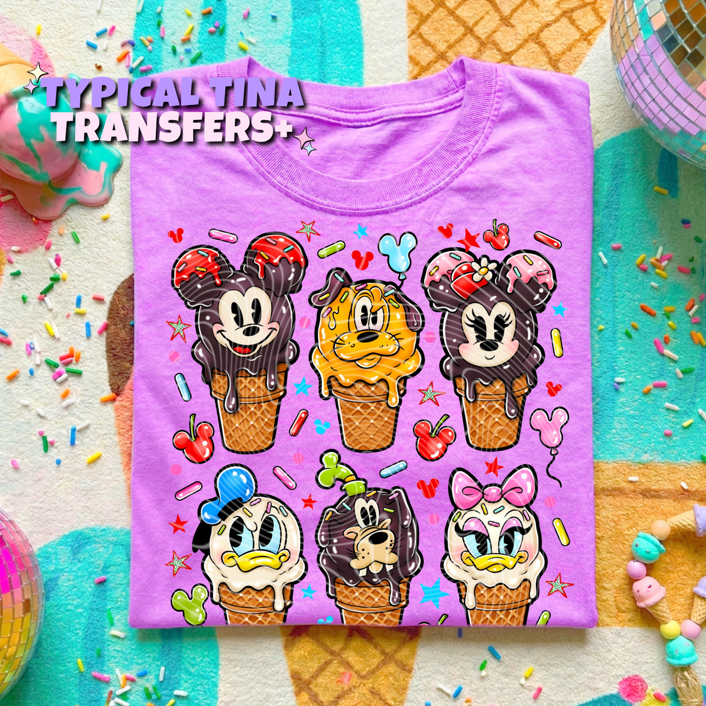 Magical popsicles | DTF Transfers | POD