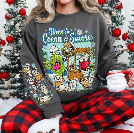 Slimer cocoa and s'mores | DTF Transfer | POD