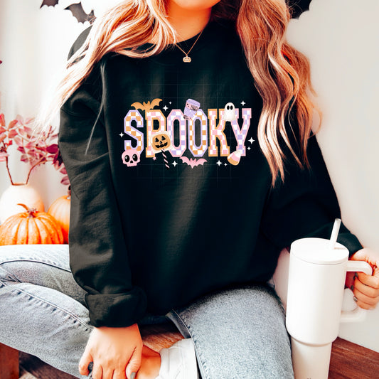Spooky Pink and Orange | DTF Transfer | POD