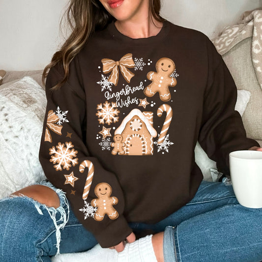 Gingerbread wishes | DTF Transfer | POD