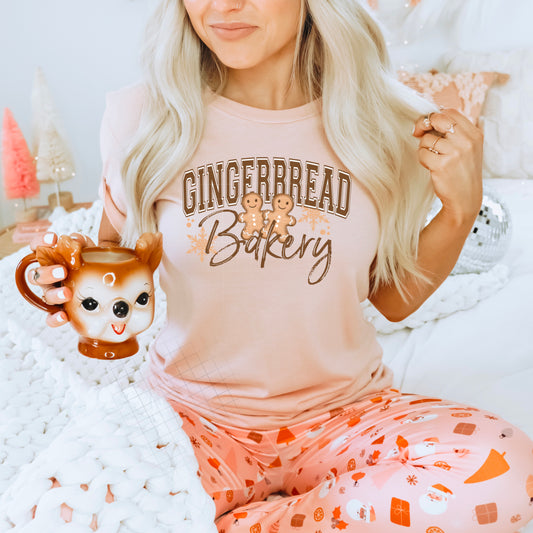 Gingerbread Bakery | DTF Transfer | POD