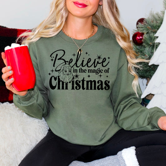 Believe in the magic of christmas | DTF Transfer | POD
