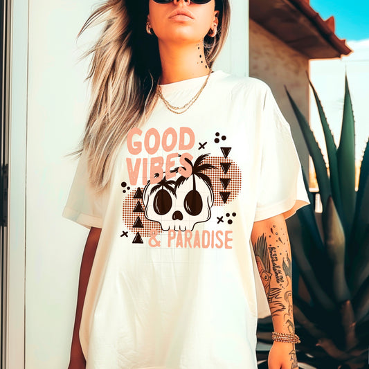 Good vibes and paradise | DTF Transfer | POD