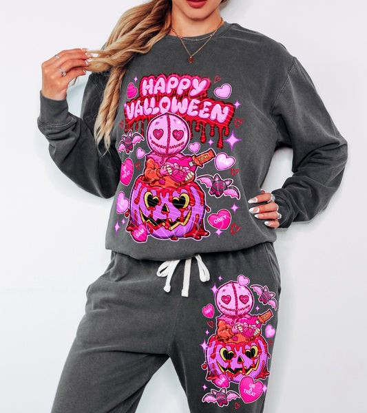Happy Valloween (pink) | DTF Transfers | POD