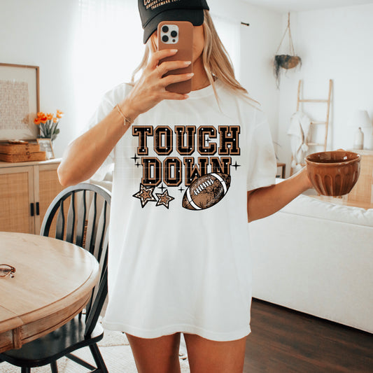 Touch down stars football | DTF Transfer | POD