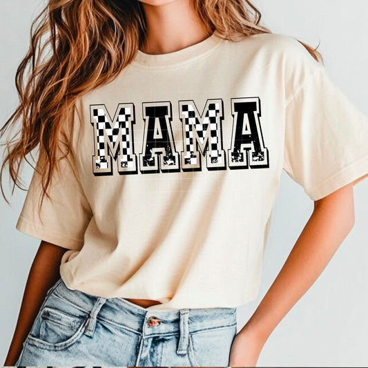 Mama Checkered | DTF Transfer | POD