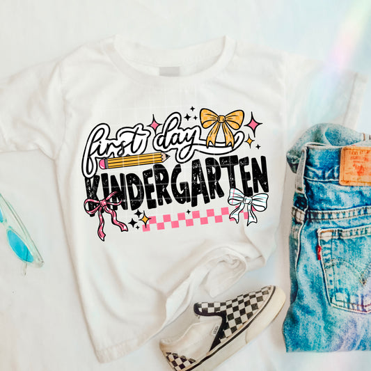 First day of .. (choose grade) | DTF Transfer | POD