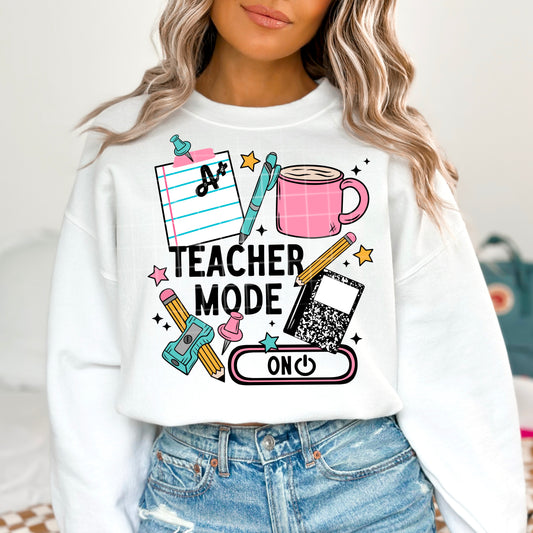 Teacher mode on | DTF Transfer | POD