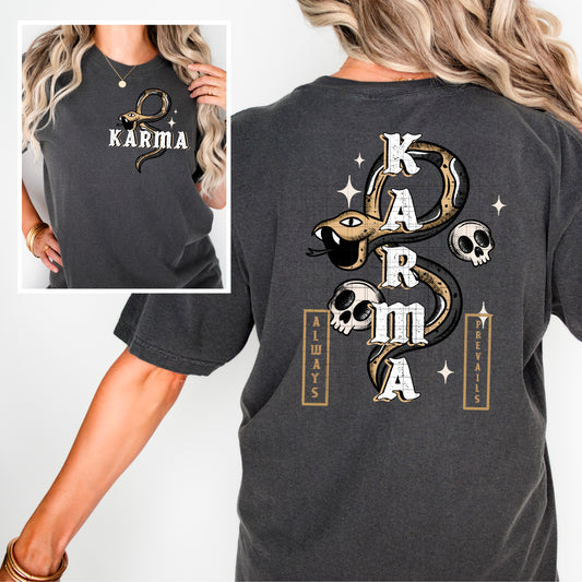 Karma (free pocket) | DTF Transfer | POD