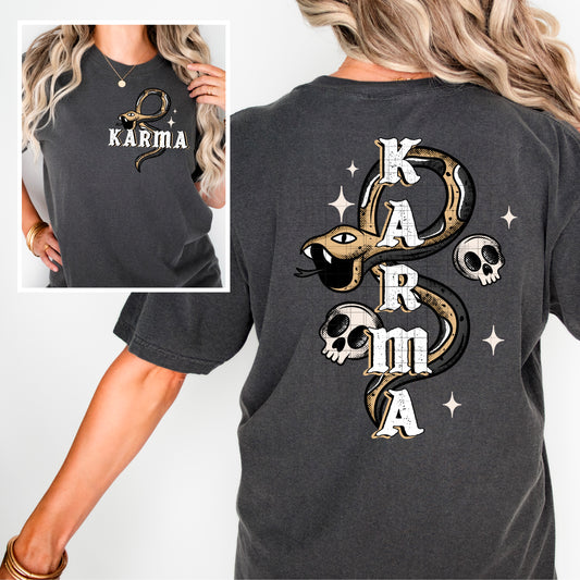 Karma (free pocket) | DTF Transfer | POD