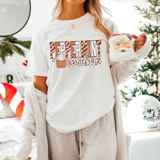 Peppermint Mocha | DTF Transfer | POD