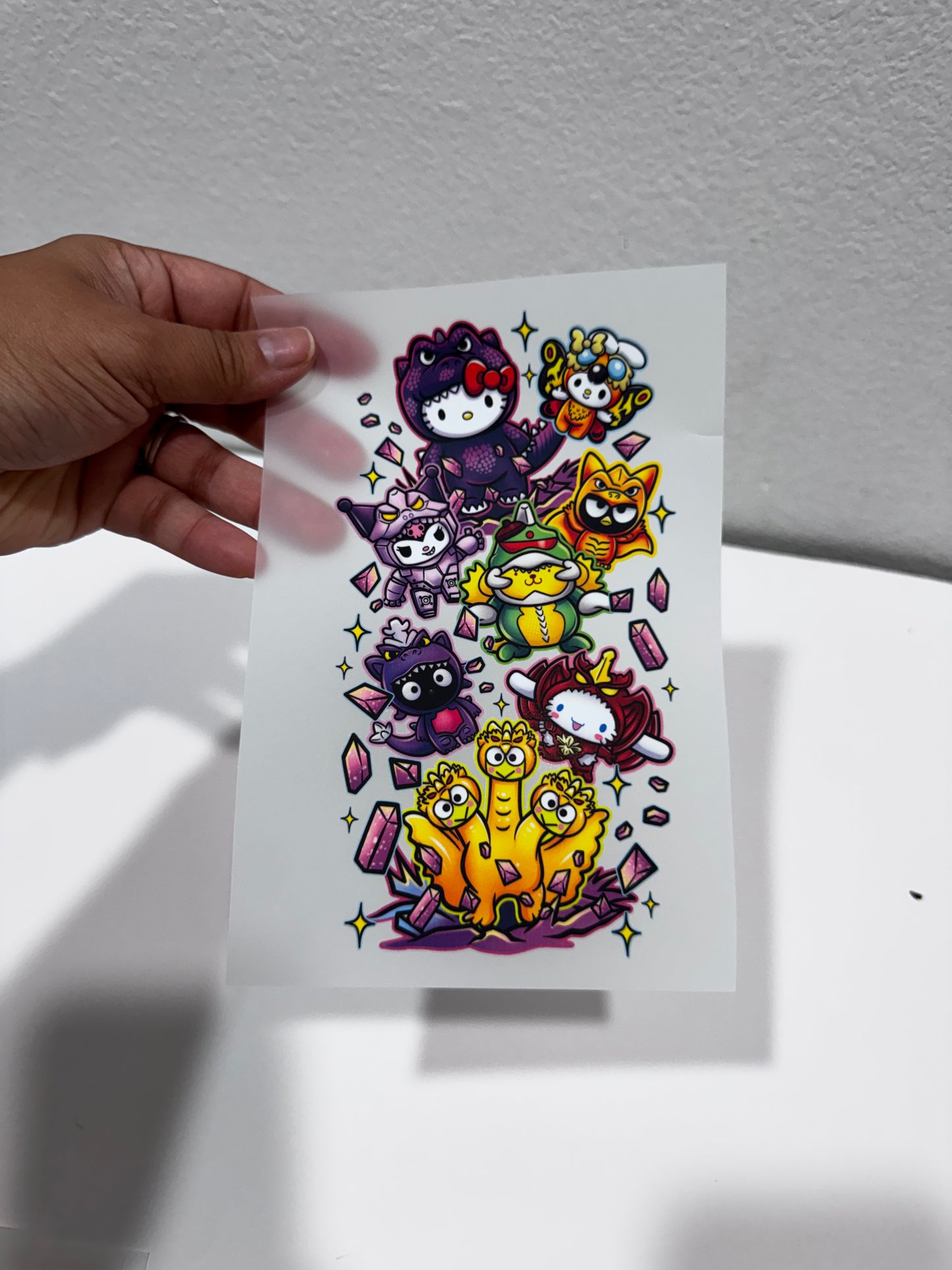 RTS Flash DTF | DTF Transfers | 7 inch sizing