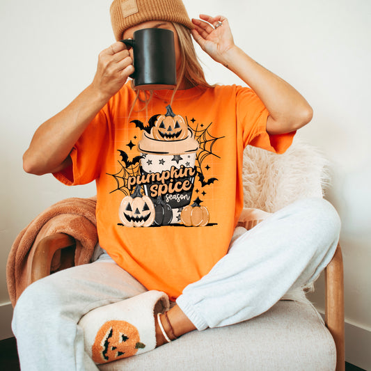 Pumpkin Spice Spooky | DTF Transfer | POD
