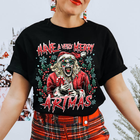 have a Merry Artmas | DTF Transfer | POD