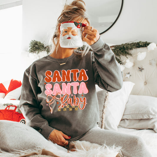 Santa Santa Baby | DTF Transfer | POD