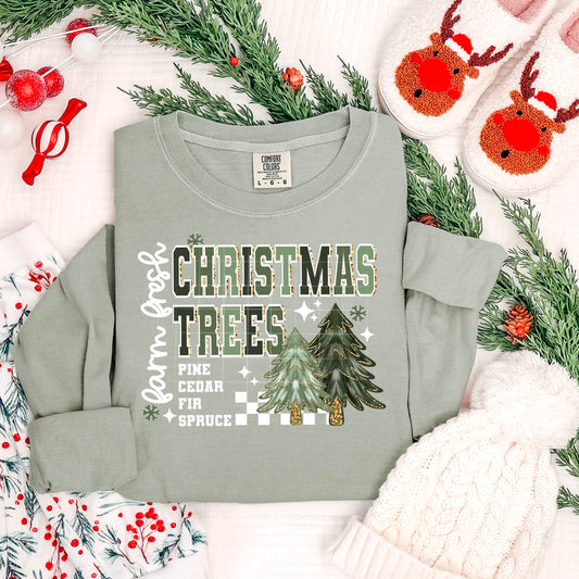 Farm Fresh Christmas Trees | DTF Transfer | POD