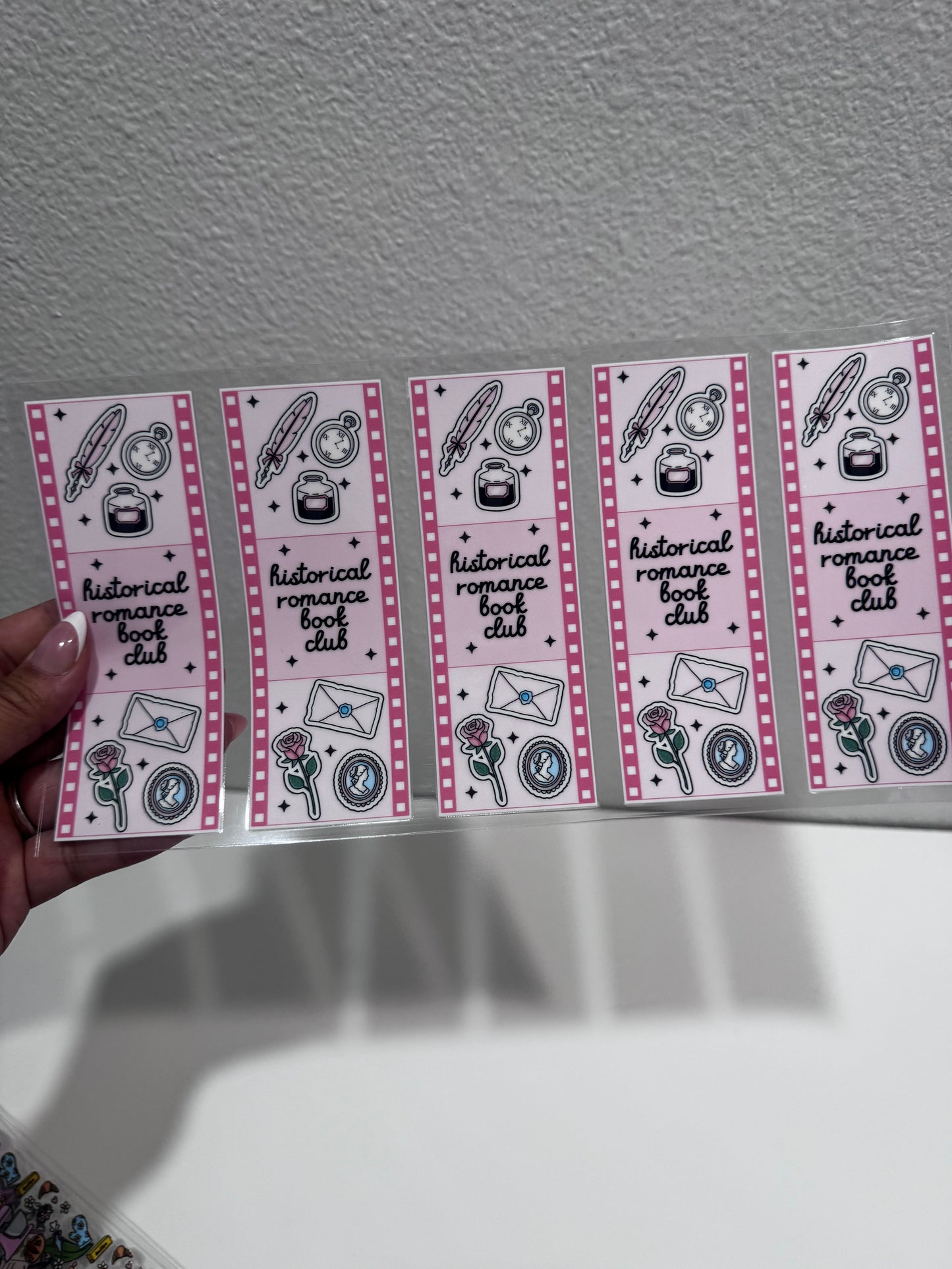 RTS Flash | UV Bookmarks set of 5 | Double sided