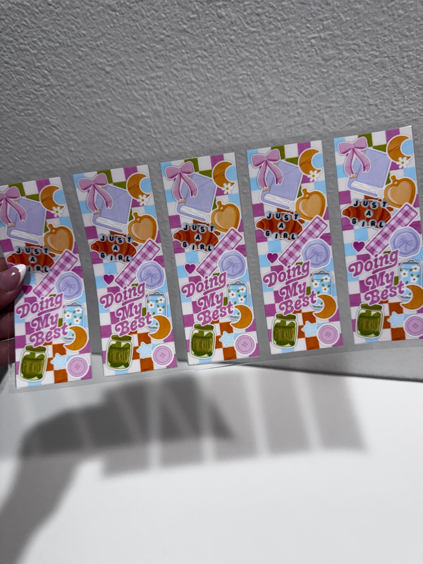 RTS Flash | UV Bookmarks set of 5 | Double sided