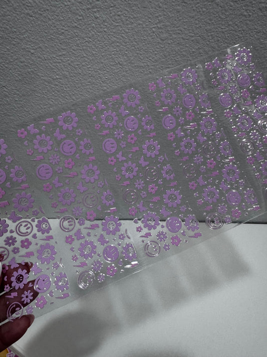 RTS Flash | UV Bookmarks set of 5 | Double sided