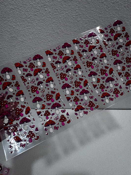 RTS Flash | UV Bookmarks set of 5 | Double sided