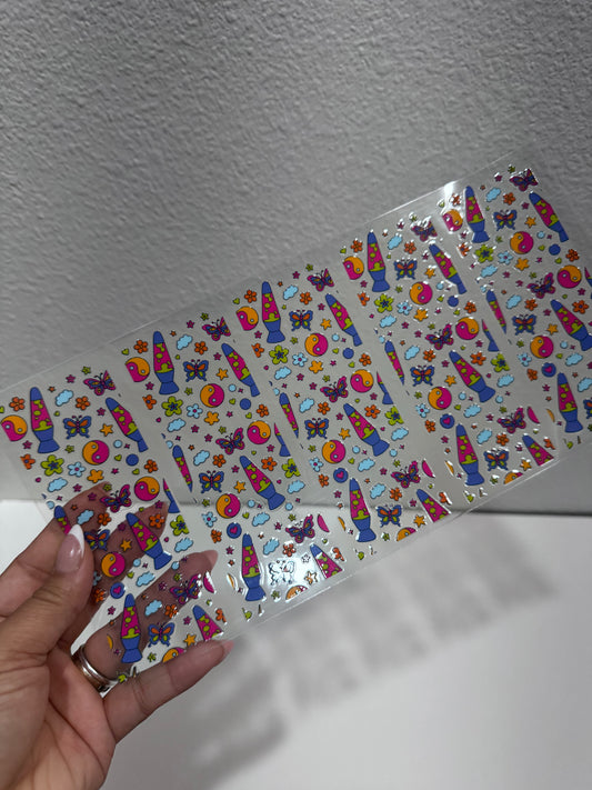 RTS Flash | UV Bookmarks set of 5 | Double sided