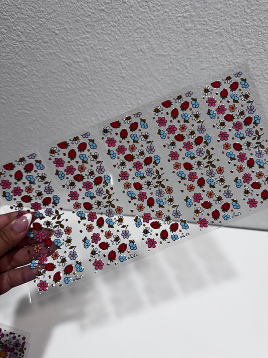 RTS Flash | UV Bookmarks set of 5 | Double sided