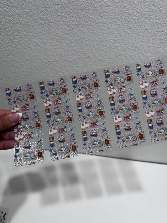 RTS Flash | UV Bookmarks set of 5 | Double sided