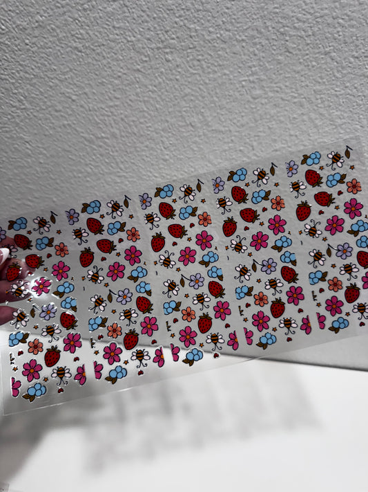RTS Flash | UV Bookmarks set of 5 | Double sided