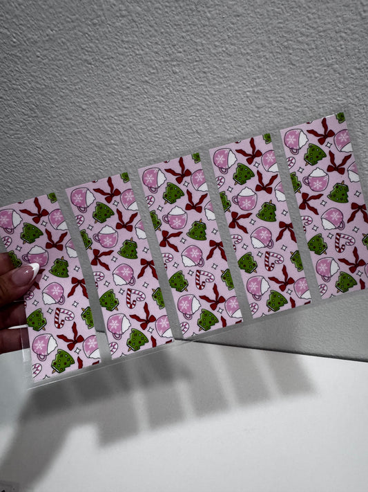 RTS Flash | UV Bookmarks set of 5 | Double sided