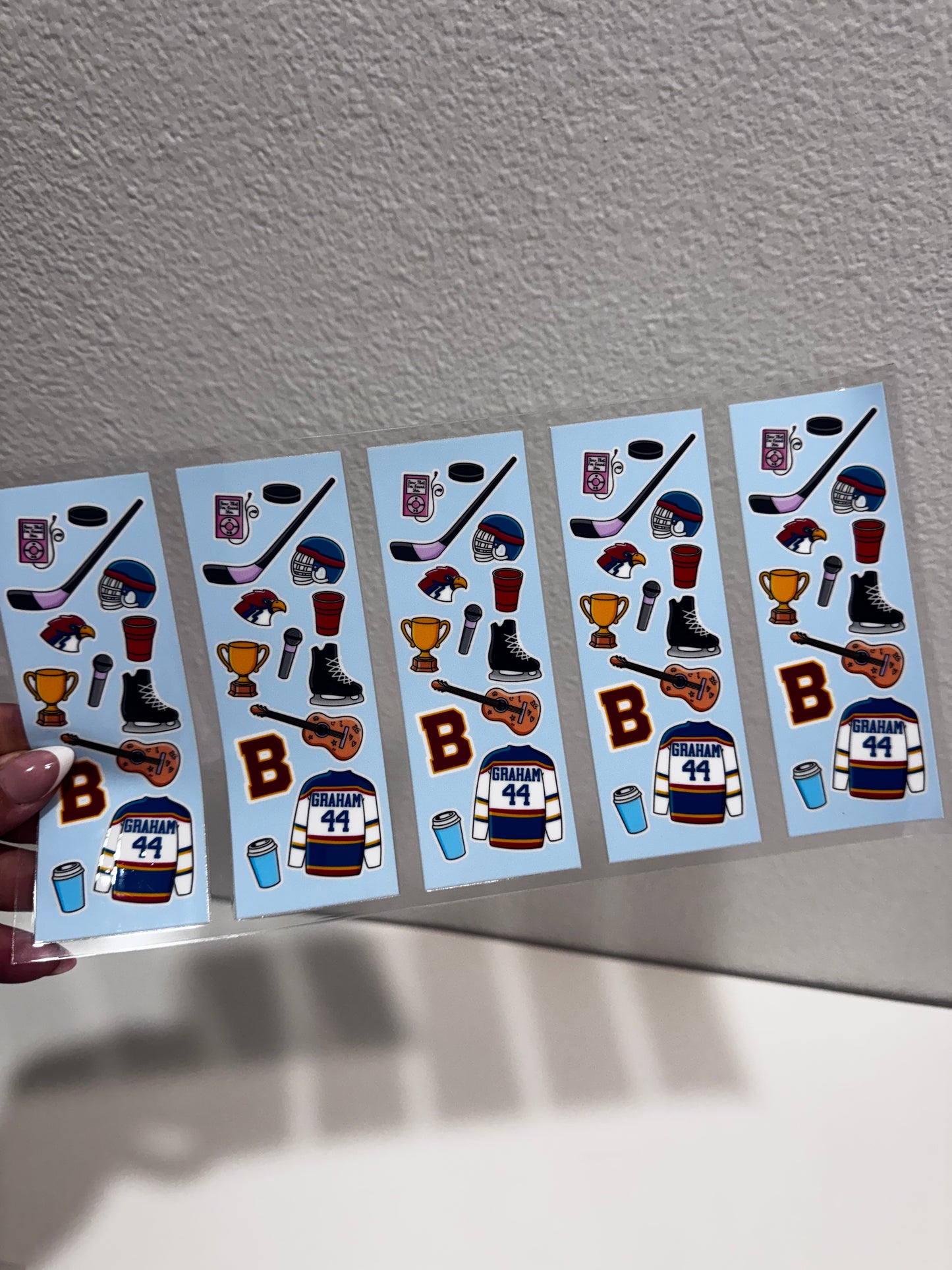 RTS Flash | UV Bookmarks set of 5 | Double sided