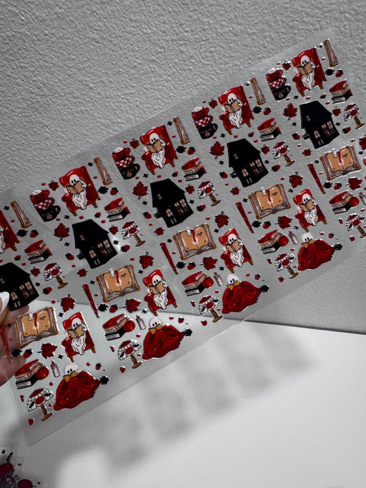 RTS Flash | UV Bookmarks set of 5 | Double sided