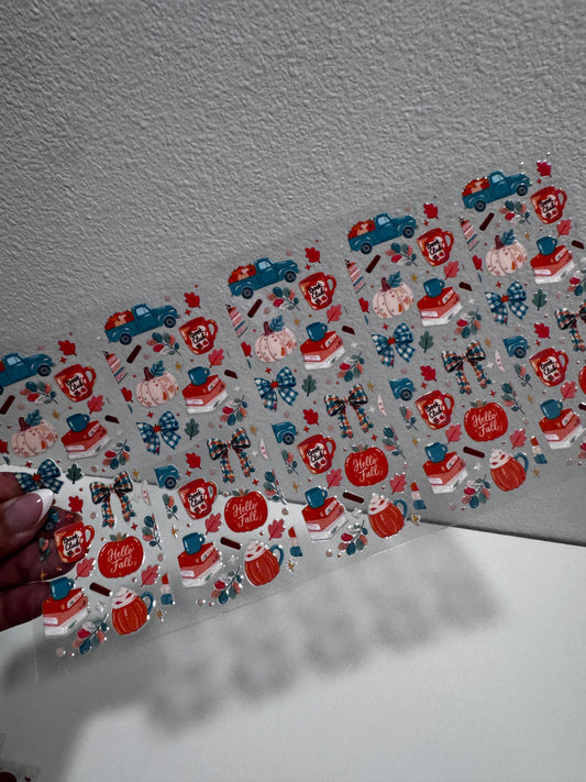 RTS Flash | UV Bookmarks set of 5 | Double sided
