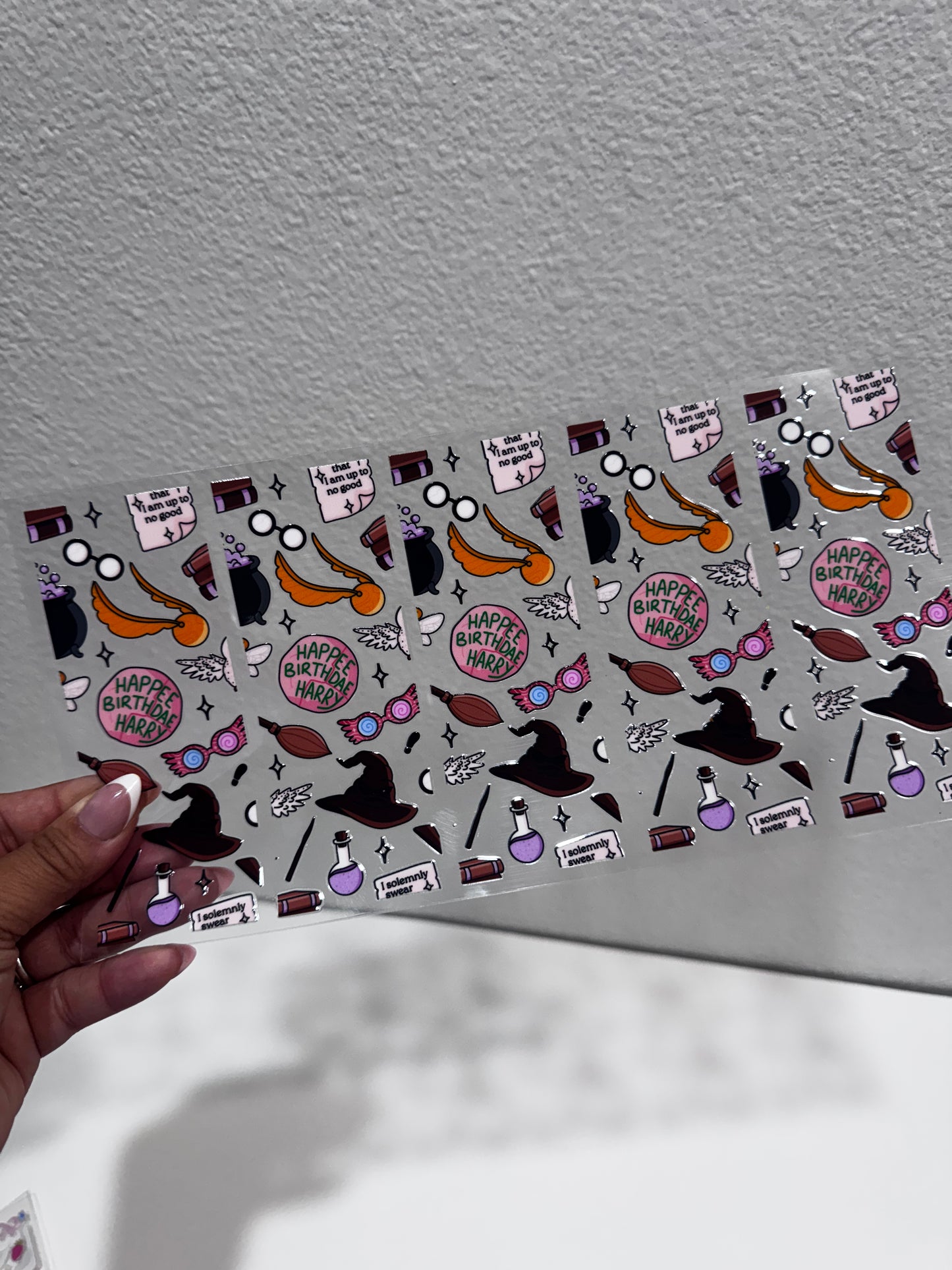 RTS Flash | UV Bookmarks set of 5 | Double sided